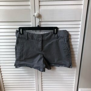LOFT LIGHT GREY riviera shorts size 4